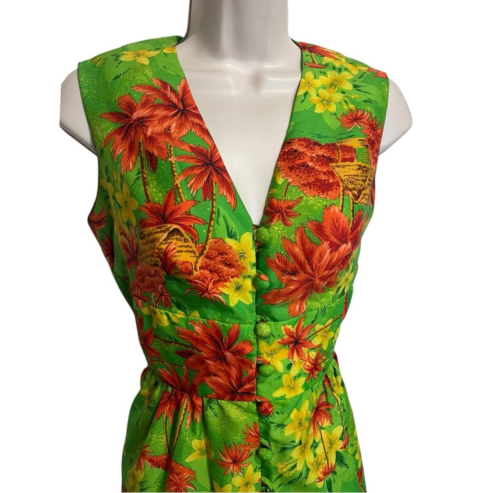 Vintage 60/70s Hawaiian Surf Dress